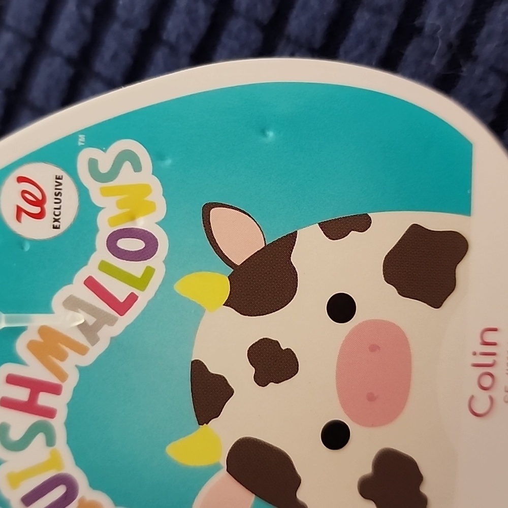 NWT Squishmallow Colin The Cow 5" Walgreens Exclusive - Picture 6 of 12